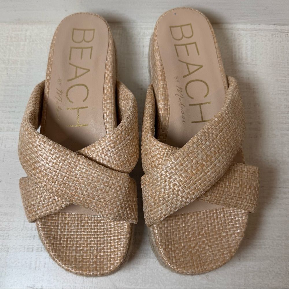 Beach by Matisse Hali Platform Sandals Size 9